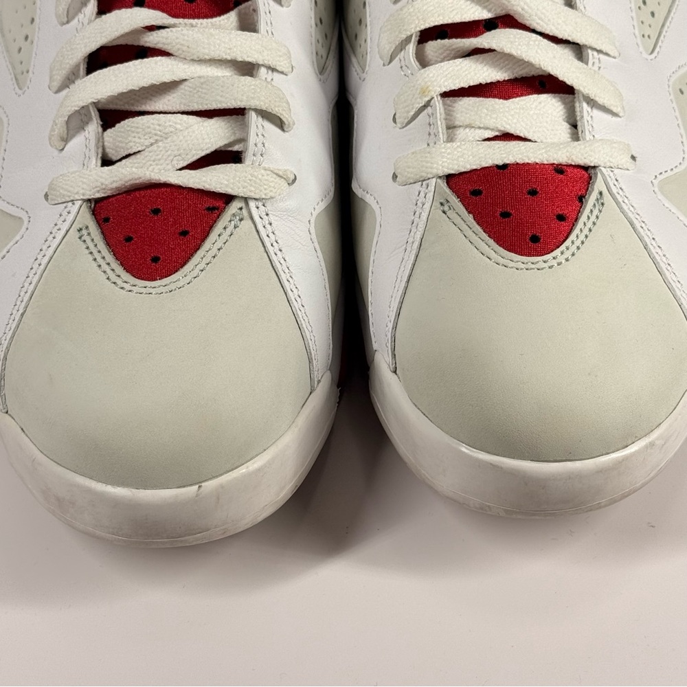 Air Jordan 7 Retro Hare White True Red Men's Size 12 - 304775-125 - Picture 9 of 13